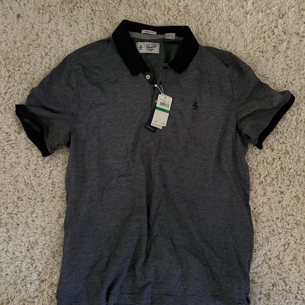 Striped polo